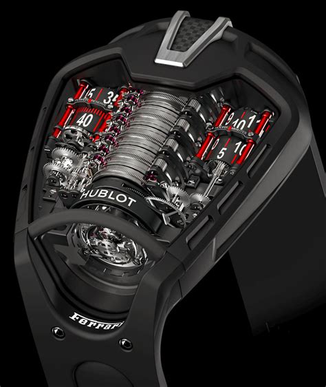 hublot la ferrari watch replica|Hublot Ferrari engine watch.